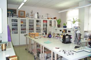 der Physik Vorbereitungsraum