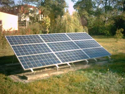 Die Solaranlage
